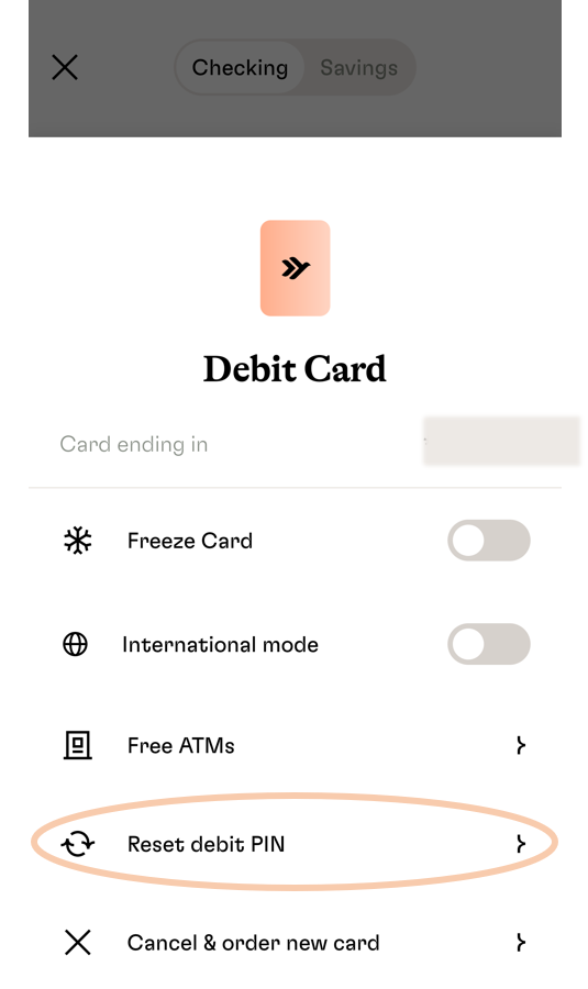 pin number not working on debit card